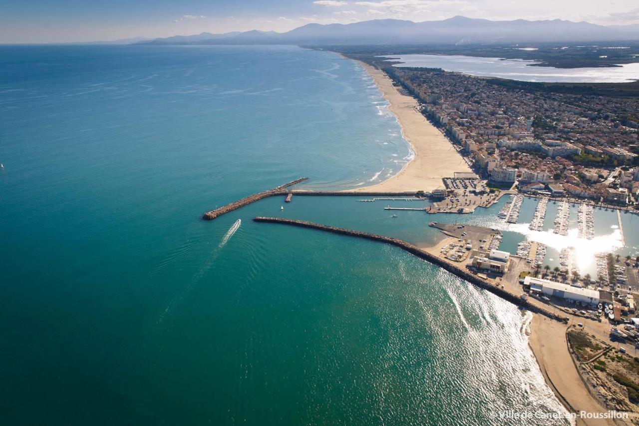 "Mer" Sejour Detente Tout Confort, Magnifique Vue Sur La Mer Canet-en-Roussillon Exteriér fotografie